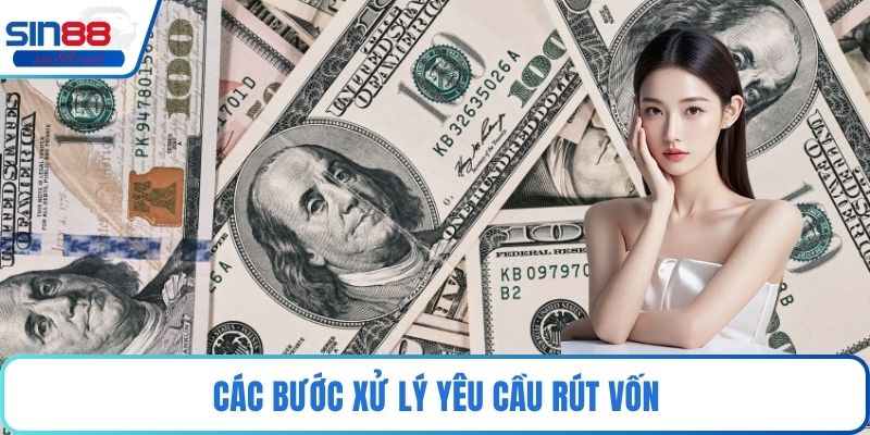 Các bước xử lý yêu cầu rút vốn